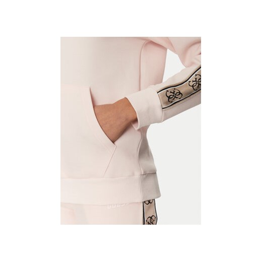 Guess Bluza V4YQ11 KB3P2 Różowy Regular Fit Guess M MODIVO