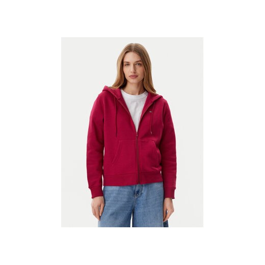 Tommy Jeans Bluza Flag DW0DW19729 Różowy Regular Fit ze sklepu MODIVO w kategorii Bluzy damskie - zdjęcie 178693478
