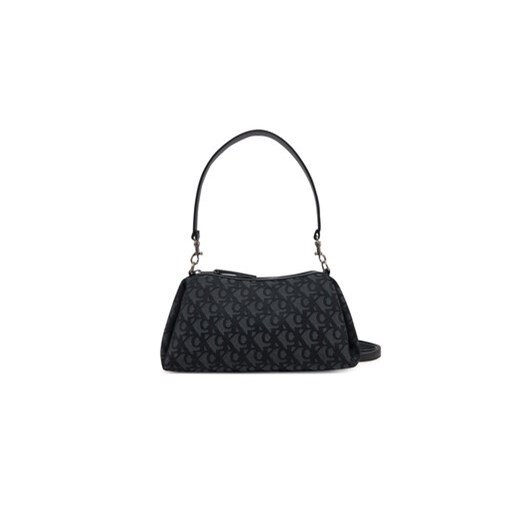 Calvin Klein Jeans Torebka Lyl Lg Jqd Smll Shld LV04K3142G Czarny uniwersalny MODIVO