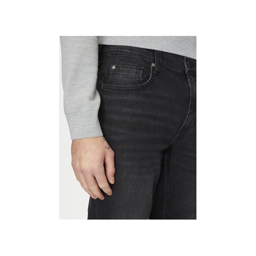 Mustang Jeansy Washington 1016334 Czarny Straight Fit Mustang 33_32 MODIVO