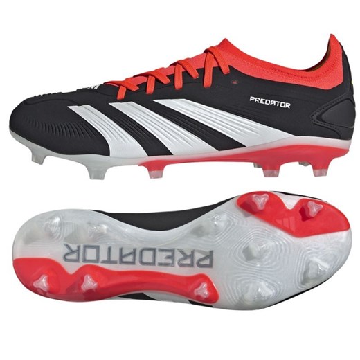 Buty adidas Predator Pro Fg IG7777 czarne ze sklepu ButyModne.pl w kategorii Buty sportowe męskie - zdjęcie 178695088