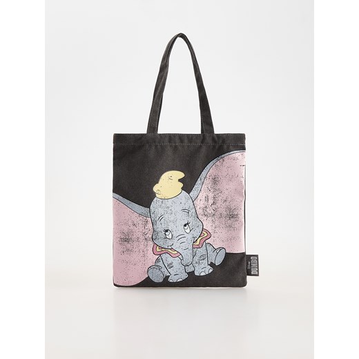 Reserved - Torba shopper Dumbo - ciemnoszary ze sklepu Reserved w kategorii Torby i walizki dziecięce - zdjęcie 178696118