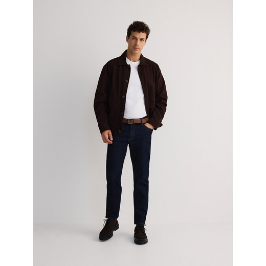 Reserved - Jeansy slim fit - granatowy Reserved 36 Reserved