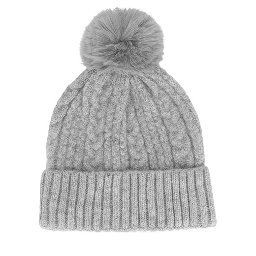 Czapka JENNY 4W3-002-AW24 Szary one size eobuwie.pl