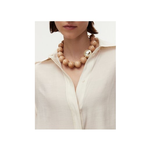 Weekend Max Mara Naszyjnik Vodka 2515751045650 Beżowy uniwersalny MODIVO