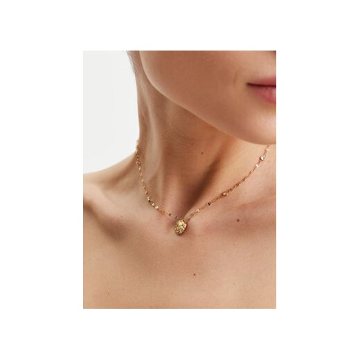 Guess Naszyjnik JUBN05 135JW Złoty Guess uniwersalny MODIVO