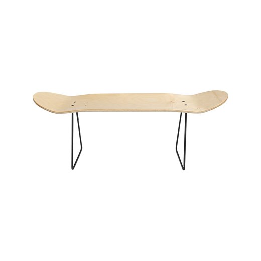 Really Nice Things Ławka &quot;Skate&quot; w kolorze brązowo-czarnym - 79 x 30 x Really Nice Things onesize okazja Limango Polska