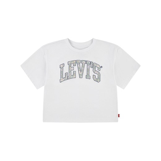 Levi&apos;s Kids Koszulka w kolorze białym ze sklepu Limango Polska w kategorii Bluzki dziewczęce - zdjęcie 178701825