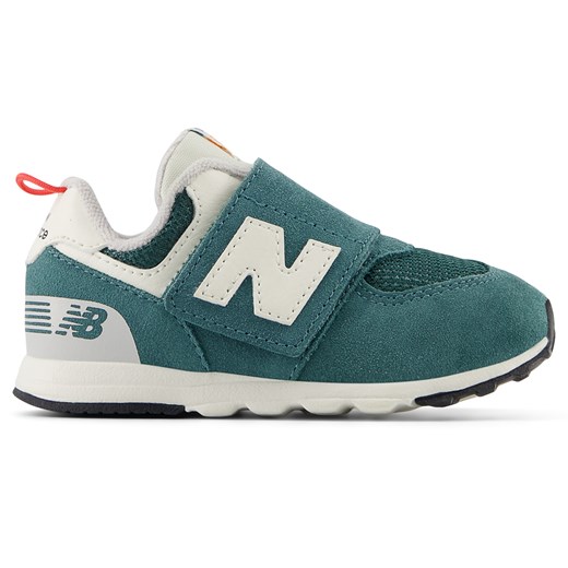 Buty niemowlęce New Balance NW574VPG – zielone ze sklepu New Balance Poland w kategorii Buty sportowe dziecięce - zdjęcie 178703897