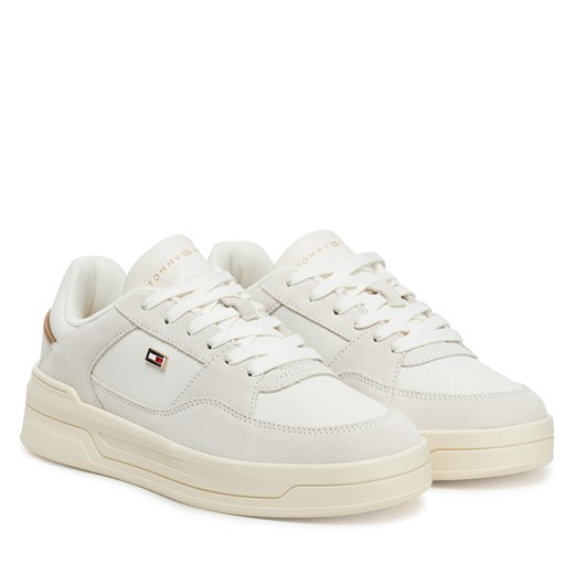 Buty sportowe damskie Tommy Hilfiger sneakersy na płaskiej podeszwie 
