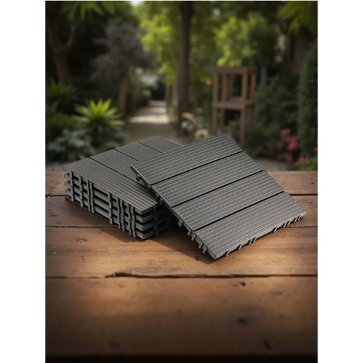 Sinsay - Płytka ogrodowa 5 pack - szary Sinsay One Size Sinsay