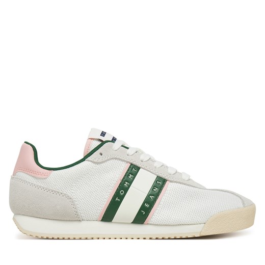 Tommy Jeans buty sportowe damskie sneakersy płaskie wiązane 