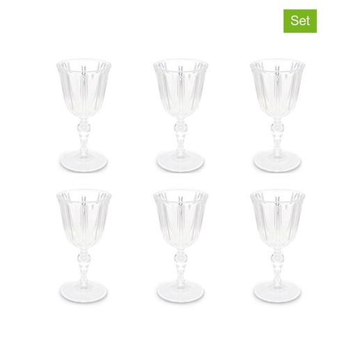 Trendy Kitchen by EXCÉLSA Kieliszki (6 szt.) do wina - 250 ml ze sklepu Limango Polska w kategorii Kieliszki - zdjęcie 178707999