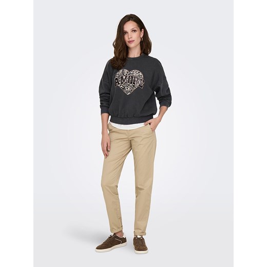 ONLY Bluza w kolorze antracytowym ze sklepu Limango Polska w kategorii Bluzy damskie - zdjęcie 178708629