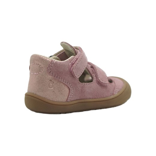 lamino Skórzane półsandały w kolorze jasnoróżowym Lamino 24 okazja Limango Polska