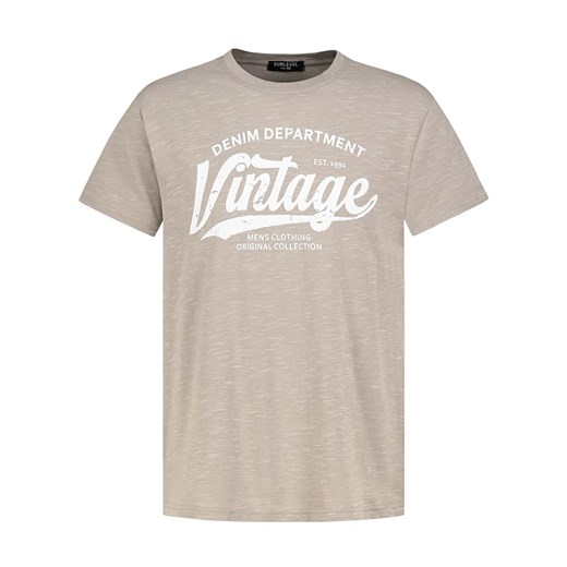 T-shirt męski SUBLEVEL z krótkimi rękawami