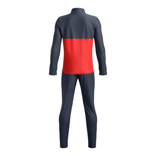 Chłopięcy dres komplet treningowy Under Armour UA B\'s Challenger Tracksuit - szary ze sklepu Sportstylestory.com w kategorii Dresy chłopięce - zdjęcie 178709965