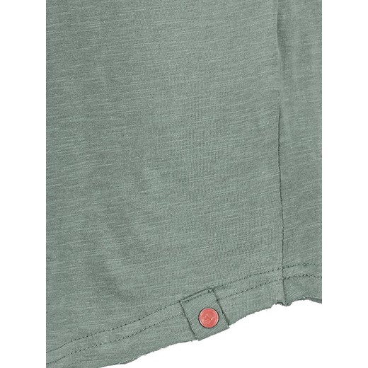 T-shirt męski zielony SUBLEVEL z krótkim rękawem 