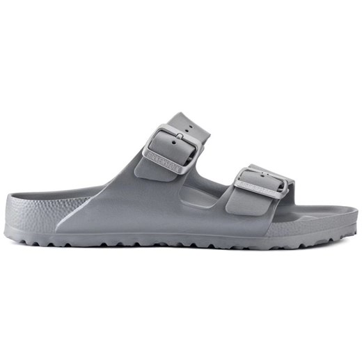 Klapki Birkenstock Arizona Eva 1003490 szare ze sklepu ButyModne.pl w kategorii Klapki męskie - zdjęcie 178713965