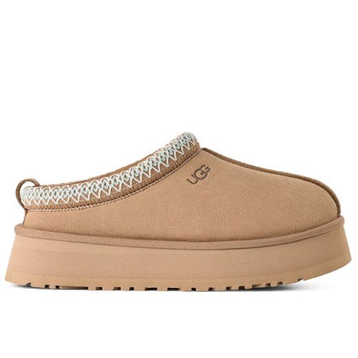 Buty Ugg Tazz 1122553-SAN - beżowe ze sklepu streetstyle24.pl w kategorii Kapcie damskie - zdjęcie 178715209