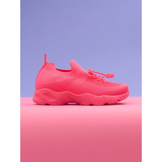 Sinsay - Lekkie sneakersy - różowy Sinsay 34 Sinsay