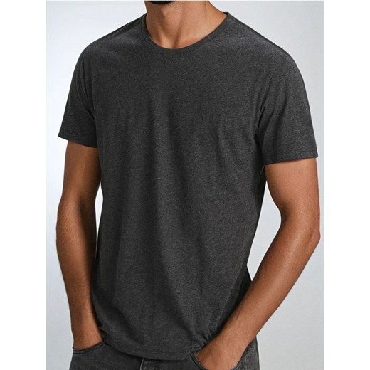 Sinsay - Koszulka - szary ze sklepu Sinsay w kategorii T-shirty męskie - zdjęcie 178717167