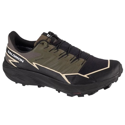 Buty Salomon Thundercross Gtx 473834 zielone ze sklepu ButyModne.pl w kategorii Buty sportowe męskie - zdjęcie 178719918