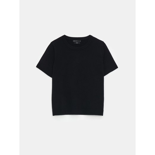 Mohito - Wełniany sweter - czarny Mohito XS Mohito