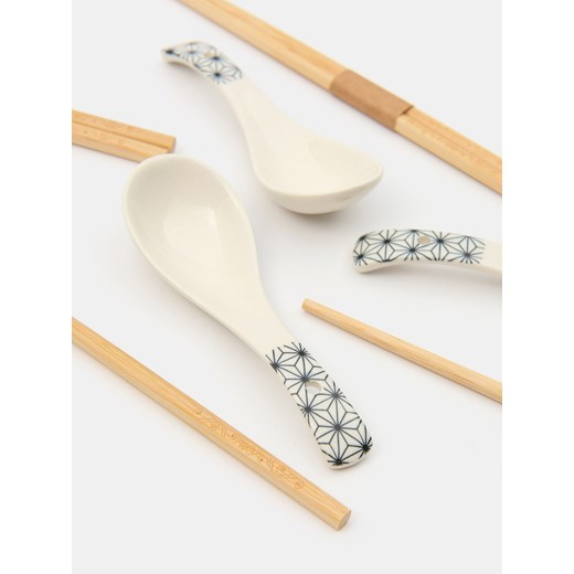 Sinsay - Zestaw do ramenu 12 pack - biały Sinsay One Size Sinsay