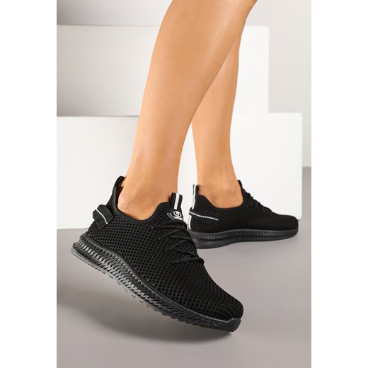 Czarne Elastyczne Buty Sportowe Sneakersy Nuriane ze sklepu renee.pl w kategorii Buty sportowe damskie - zdjęcie 178729827