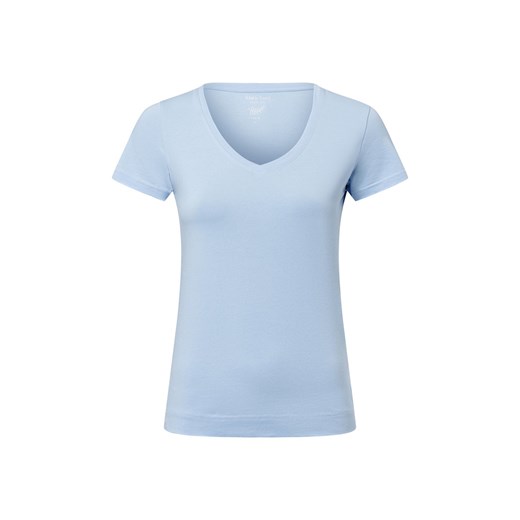 Marie Lund T-shirt damski Kobiety Bawełna jasnoniebieski jednolity ze sklepu vangraaf w kategorii Bluzki damskie - zdjęcie 178731075