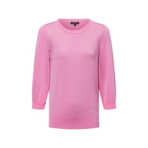 More & More Sweter damski z dzianiny Kobiety Sztuczne włókno różowy jednolity ze sklepu vangraaf w kategorii Swetry damskie - zdjęcie 178731099