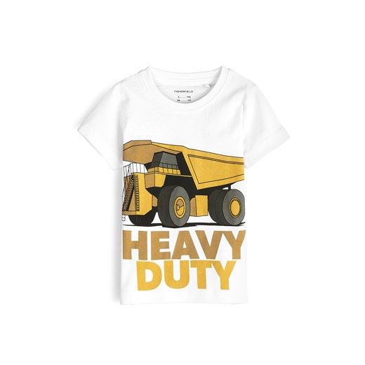 GATE Bawełniana koszulka z nadrukiem 3Y ze sklepu gateshop w kategorii T-shirty chłopięce - zdjęcie 178731745