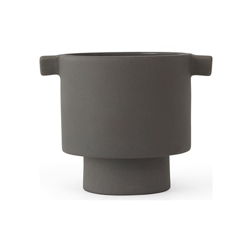 OYOY living design Doniczka &quot;Inka Kana&quot; w kolorze szarym - wys. 10,5 x Ø 10,5 cm ze sklepu Limango Polska w kategorii Doniczki i osłonki - zdjęcie 178731869