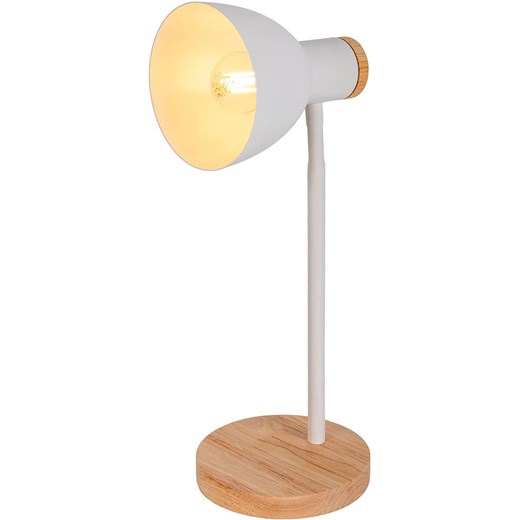 näve Lampa stołowa w kolorze białym - wys. 36,5 x Ø 14 cm ze sklepu Limango Polska w kategorii Oświetlenie - zdjęcie 178733065