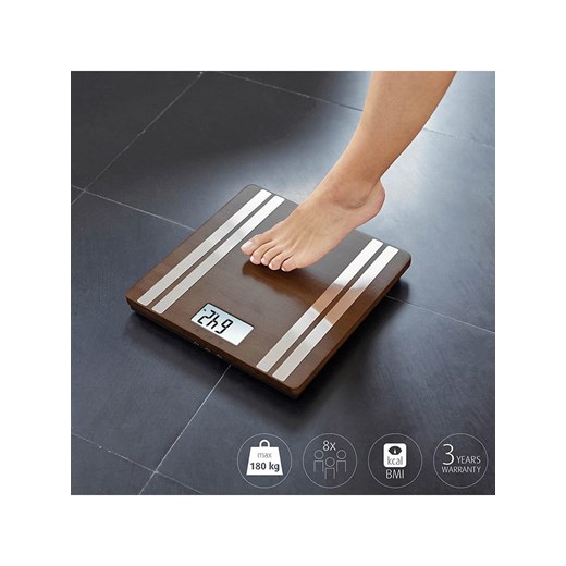 Medisana Waga w kolorze brązowym z funkcją pomiaru składu ciała Medisana onesize okazja Limango Polska