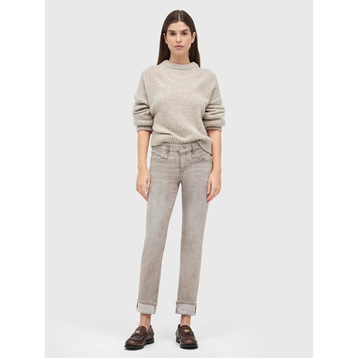 MAC Dżinsy &quot;Rich&quot; - Slim fit - w kolorze beżowym ze sklepu Limango Polska w kategorii Jeansy damskie - zdjęcie 178733627
