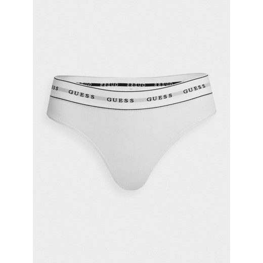 Damskie figi GUESS CARRIE BRIEF - białe ze sklepu Sportstylestory.com w kategorii Majtki damskie - zdjęcie 178735076