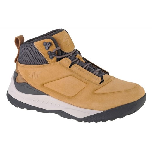 Buty 4F Tundra Boots 4FAW22FWINM010-83S żółte ze sklepu ButyModne.pl w kategorii Buty zimowe męskie - zdjęcie 178735516