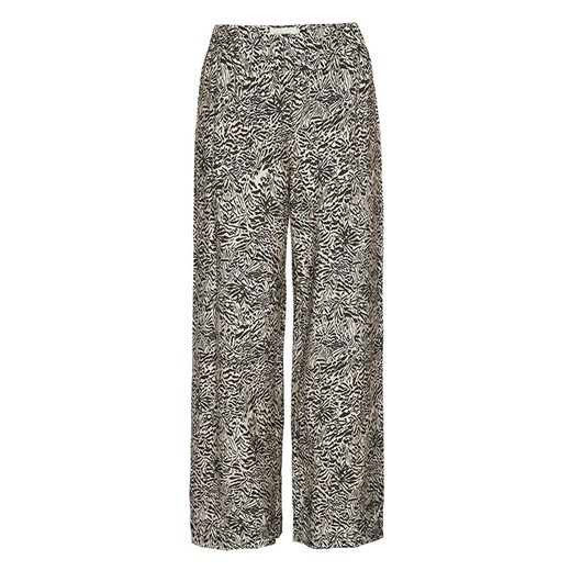 MOSS COPENHAGEN Spodnie &quot;Amabella&quot; w kolorze czarno-beżowym ze sklepu Limango Polska w kategorii Spodnie damskie - zdjęcie 178737475