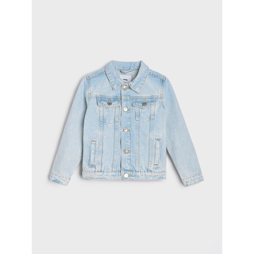 Sinsay - Kurtka jeansowa - niebieski Sinsay 140 Sinsay