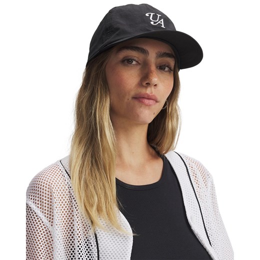 Męska czapka z daszkiem Under Armour M's Sportwear Nylon Snapback - czarna ze sklepu Sportstylestory.com w kategorii Czapki z daszkiem męskie - zdjęcie 178742047