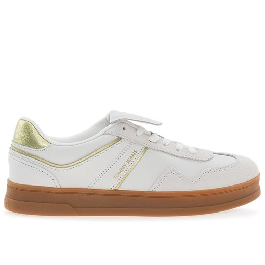 Buty Tommy Jeans The Greenwich EN0EN02715-0LX - białe ze sklepu streetstyle24.pl w kategorii Buty sportowe damskie - zdjęcie 178743538
