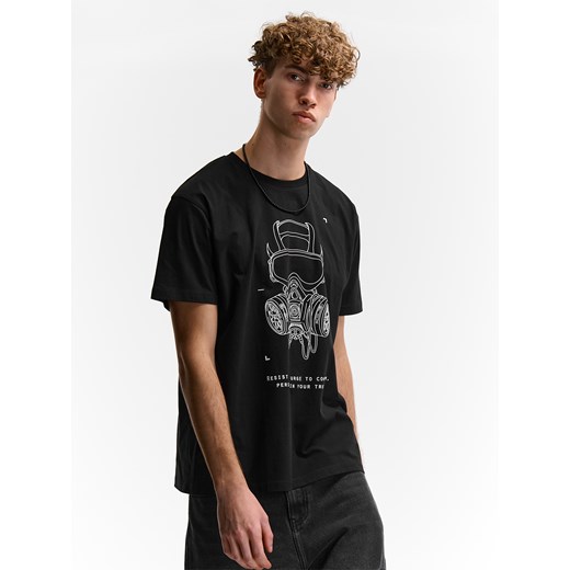 T-shirt męski Gate z krótkimi rękawami