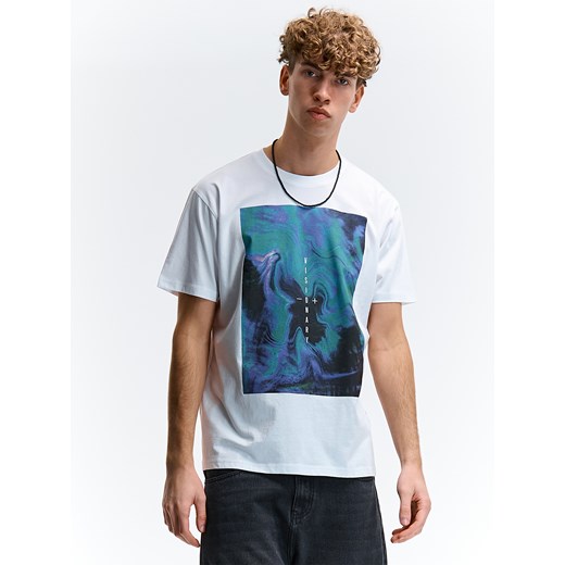 T-shirt męski Gate z krótkimi rękawami 
