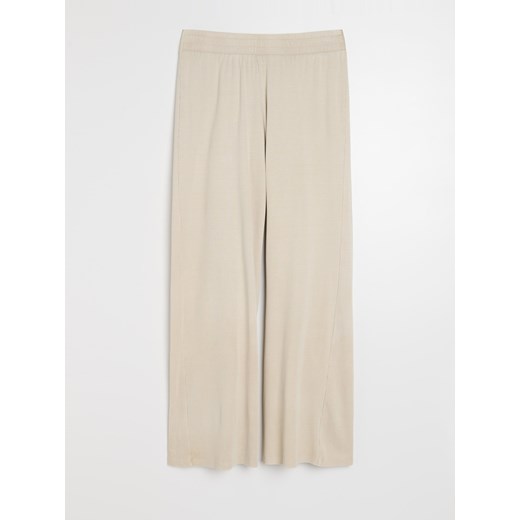 Spodnie damskie Sinsay beżowe 