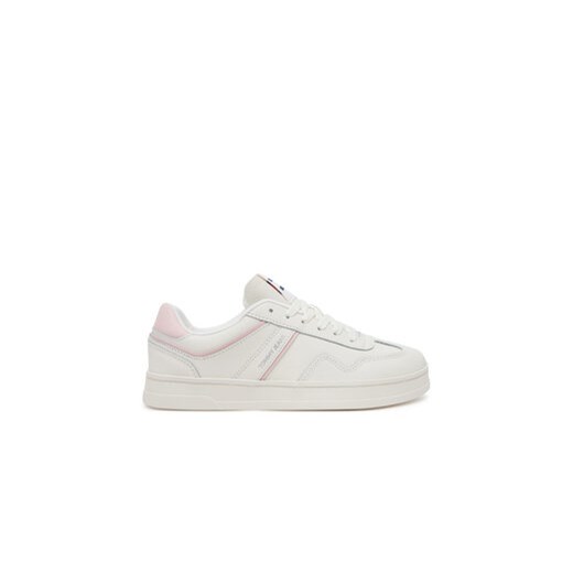 Tommy Jeans Sneakersy The Greenwich Leather EN0EN02794 Biały ze sklepu MODIVO w kategorii Buty sportowe damskie - zdjęcie 178748105