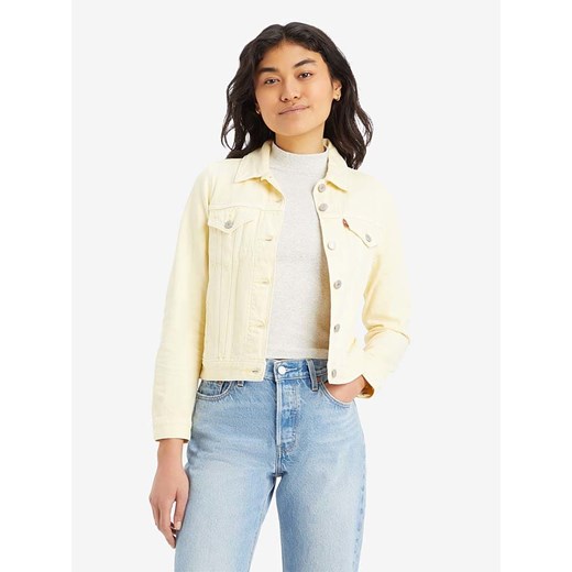 Levi&apos;s Kurtka dżinsowa w kolorze żółtym ze sklepu Limango Polska w kategorii Kurtki damskie - zdjęcie 178748355