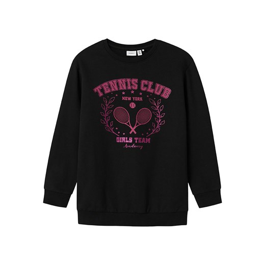 name it Bluza &quot;Barria&quot; w kolorze czarno-różowym ze sklepu Limango Polska w kategorii Bluzy dziewczęce - zdjęcie 178748457