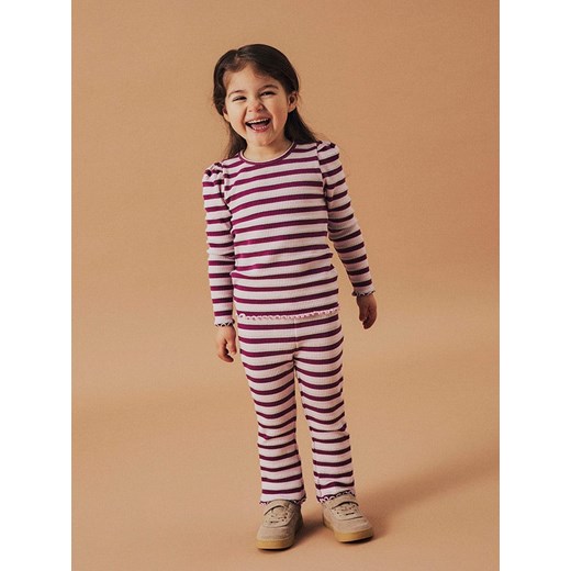 name it Legginsy &quot;Balisa&quot; w kolorze jasnoróżowo-ciemnofioletowym ze sklepu Limango Polska w kategorii Spodnie dziewczęce - zdjęcie 178748519
